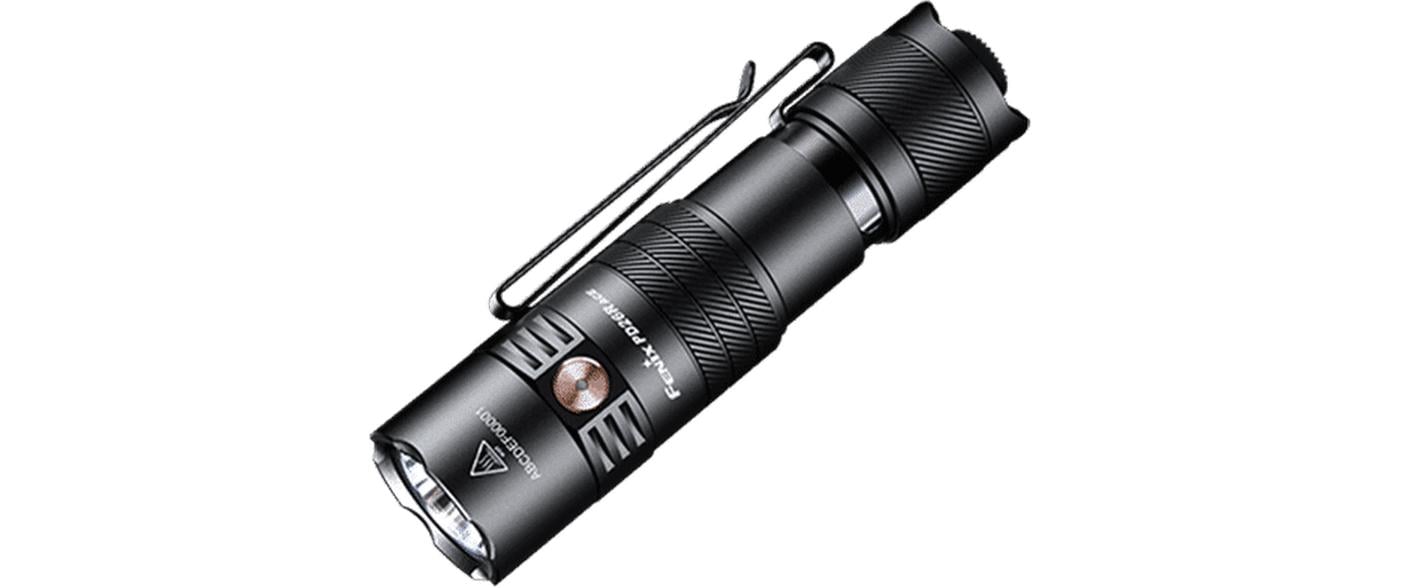 Fenix Taschenlampe PD26R ACE Taktisch, Kompakt, 1300 lm, Schwarz