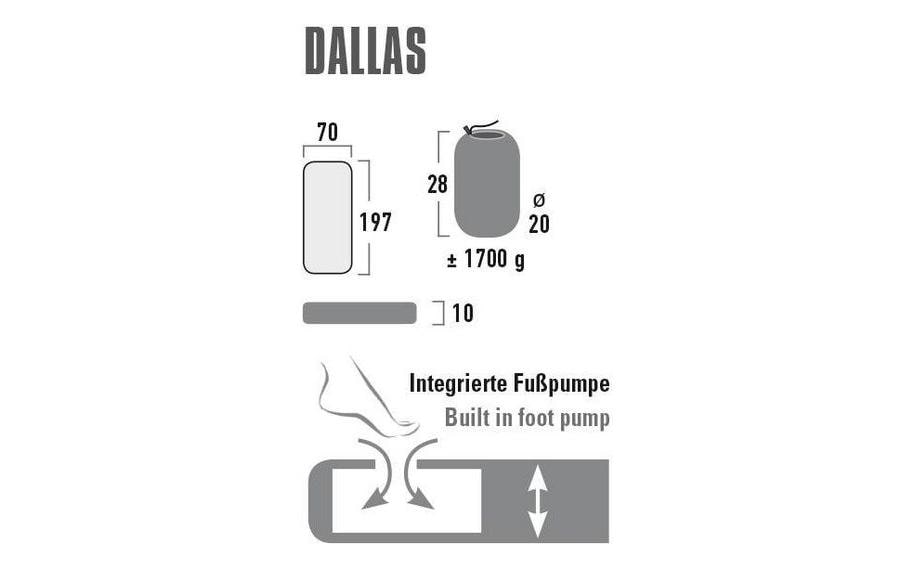 High Peak Schlafmatte Dallas High Peak Schlafmatte Dallas