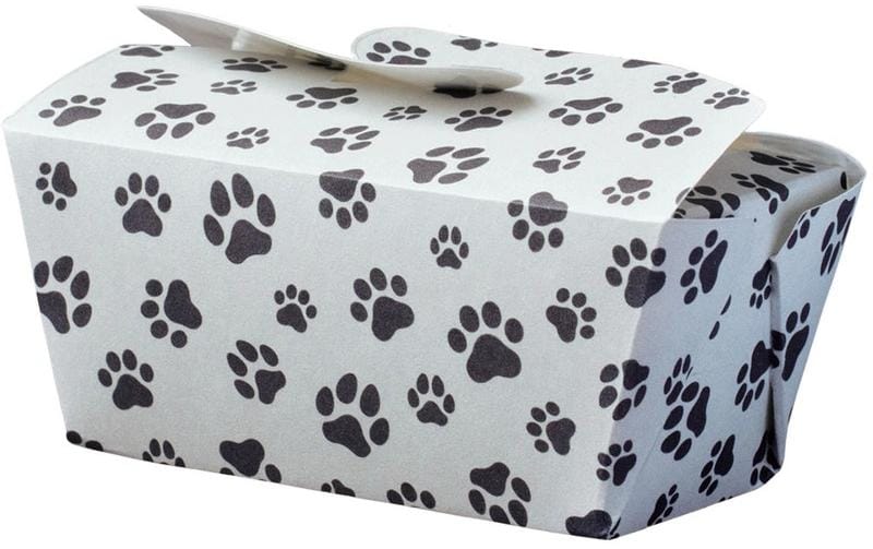 Demmler Back- und Pralinentruhe Pfoten 6 Stück