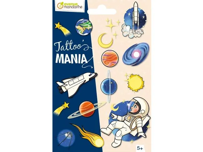 Avenue Mandarine Tattoo Set Tattoo Mania Weltraum Avenue Mandarine Tattoo Set Tattoo Mania Weltraum