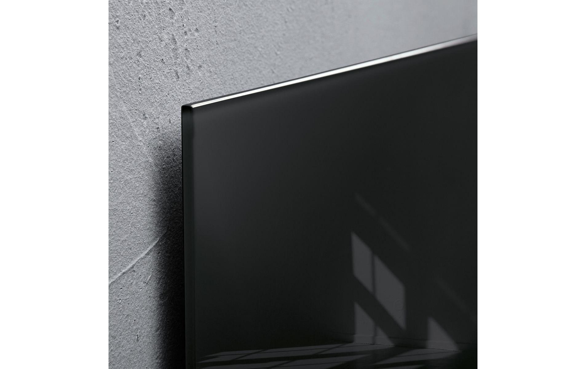 Sigel Magnethaftendes Glassboard Artverum 40 cm x 60 cm, Schwarz