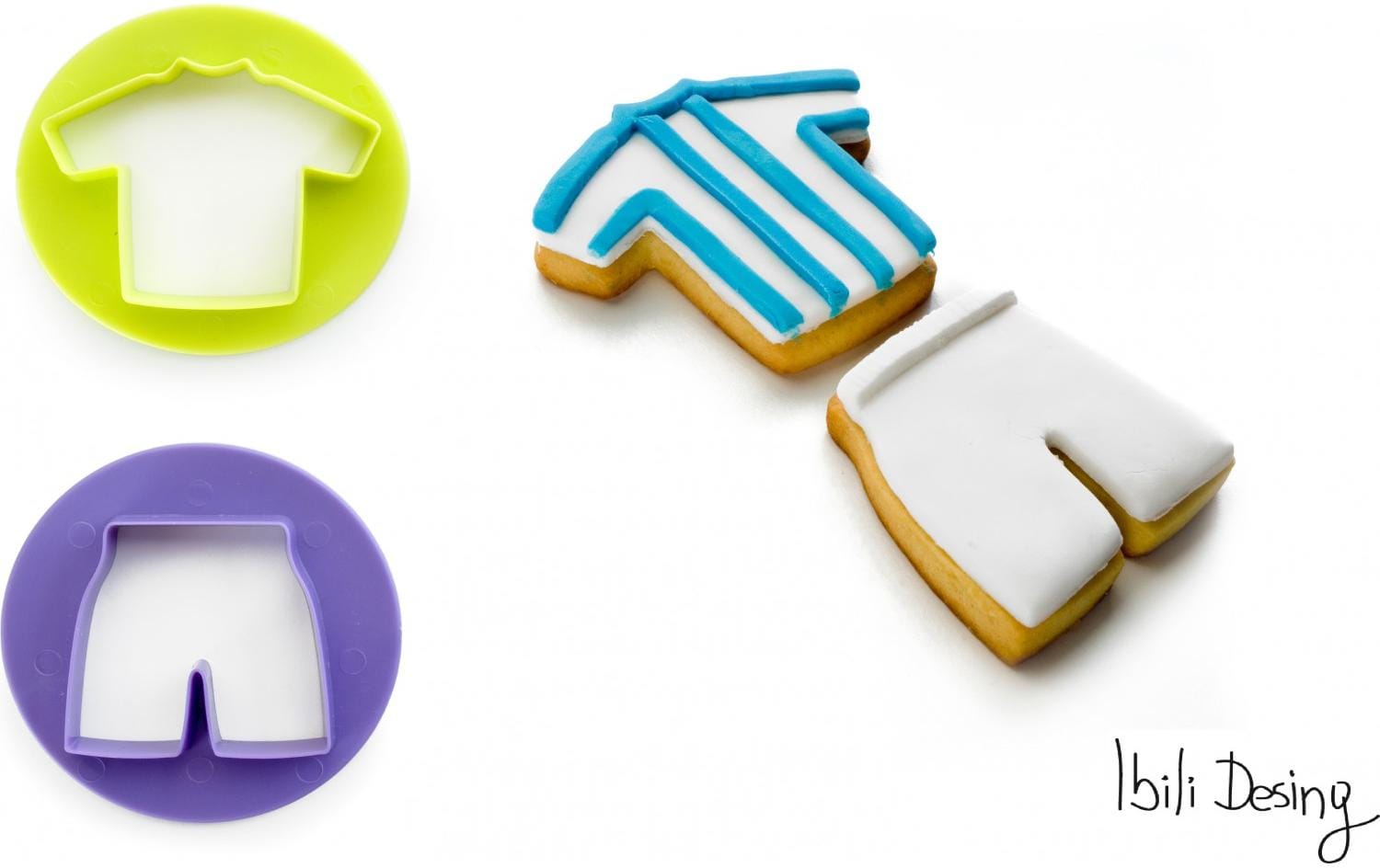 Ibili Guetzli-Ausstecher Fussball 6.5 + 5.5 cm