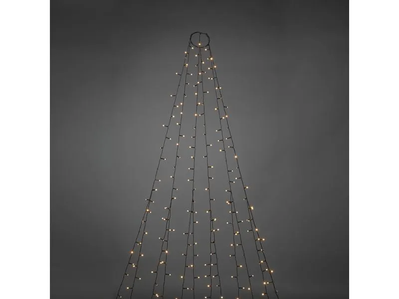 Konstsmide LED Baummantel 6 Stränge à 45 LE 270 bernsteinfarbene LEDs Konstsmide LED Baummantel 6 Stränge à 45 LE 270 bernsteinfarbene LEDs