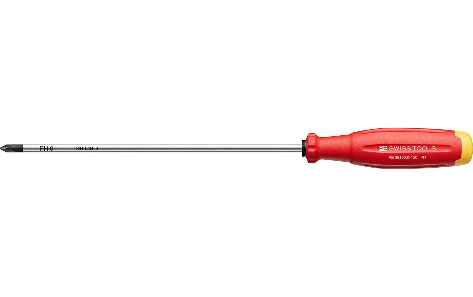 PB Swiss Tools Kreuzschraubenzieher SwissGrip Evo PH 0 150 mm Phillips