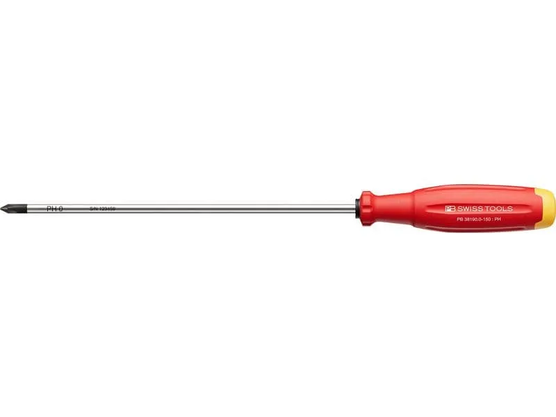 PB Swiss Tools Kreuzschraubenzieher SwissGrip Evo PH 0 150 mm Phillips PB Swiss Tools Kreuzschraubenzieher SwissGrip Evo PH 0 150 mm Phillips