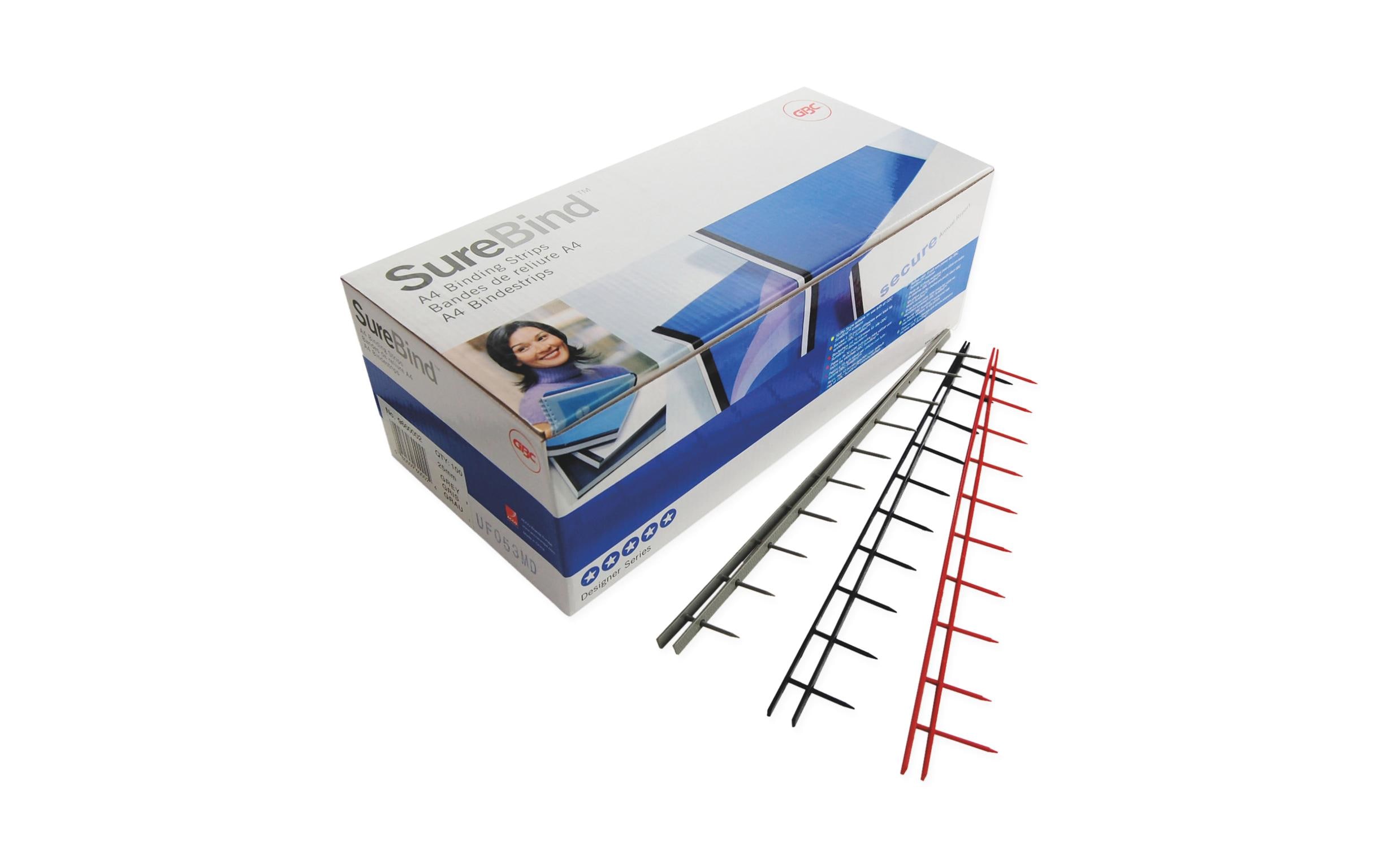 GBC Binderücken Sure Bind Weiss, 100 Stück GBC Binderücken Sure Bind Weiss, 100 Stück