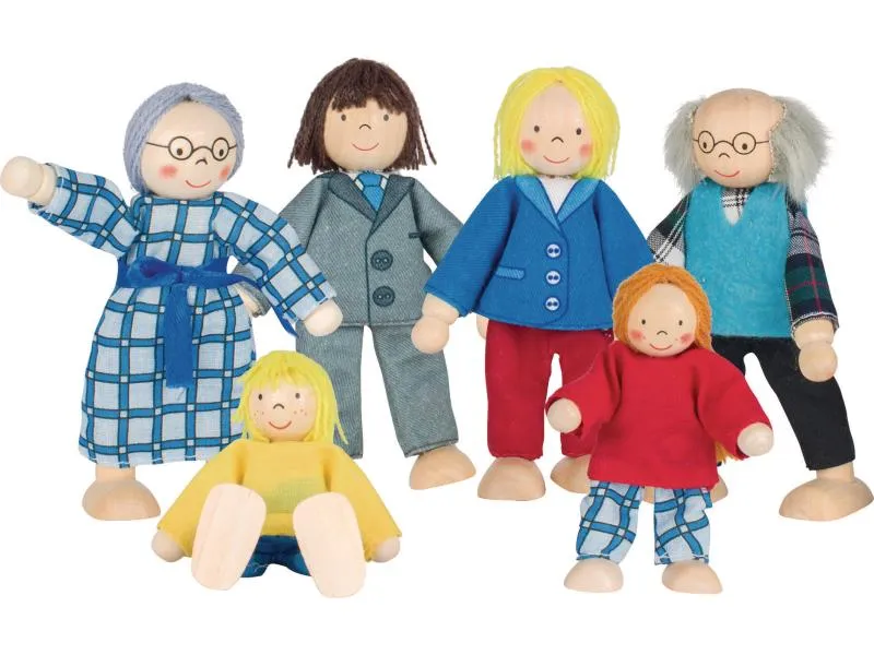 Goki Biege Puppe City Familie