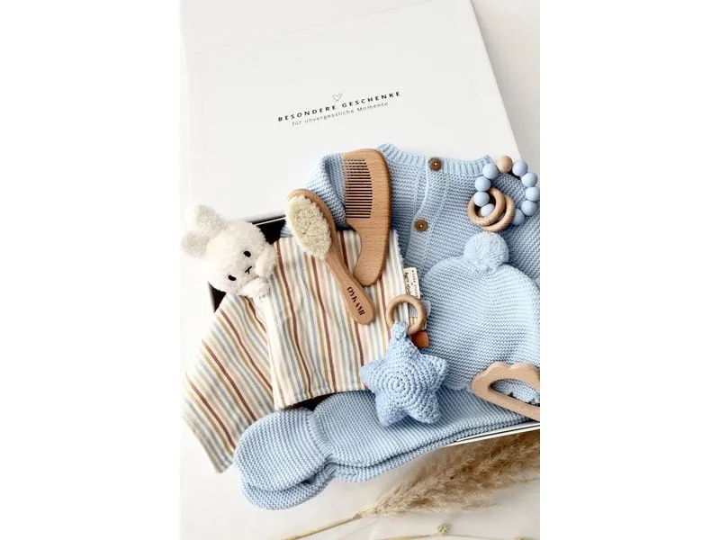 Oykami Geschenkset Babybox Siena Blau Oykami Geschenkset Babybox Siena Blau