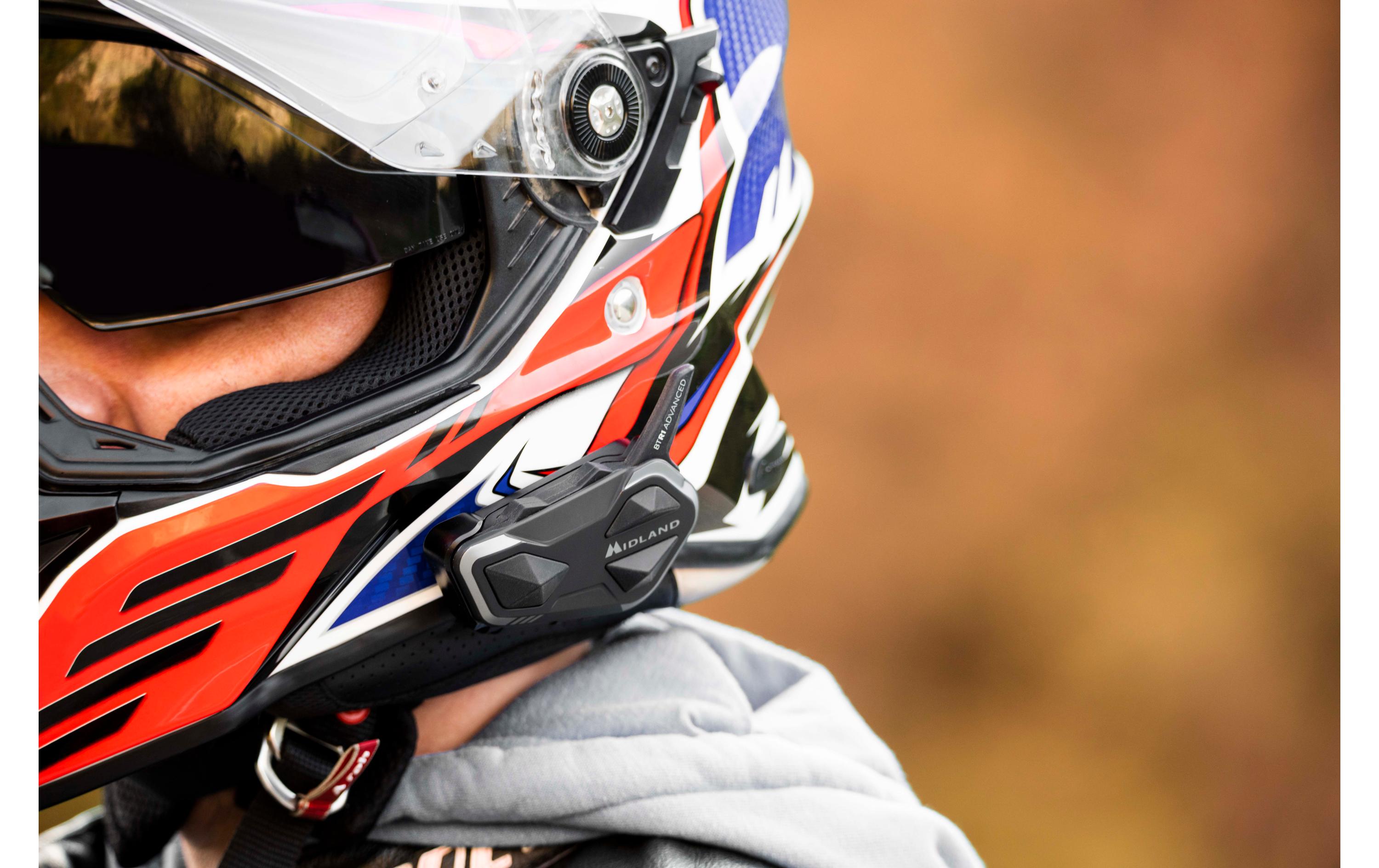 Midland BT-Headset BTR1 Advanced Doppelt