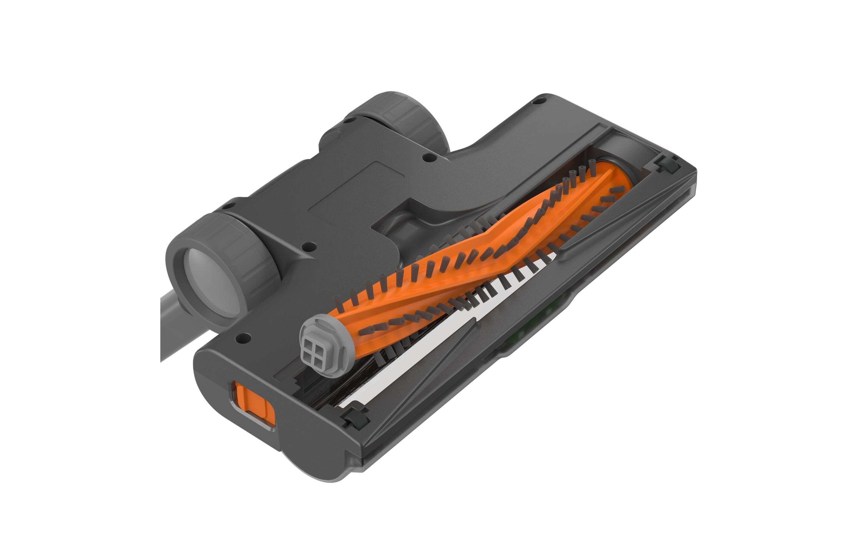 BLACK+DECKER Akku-Hand- und Stielsauger BHFEA18D1-QW Grau/Orange