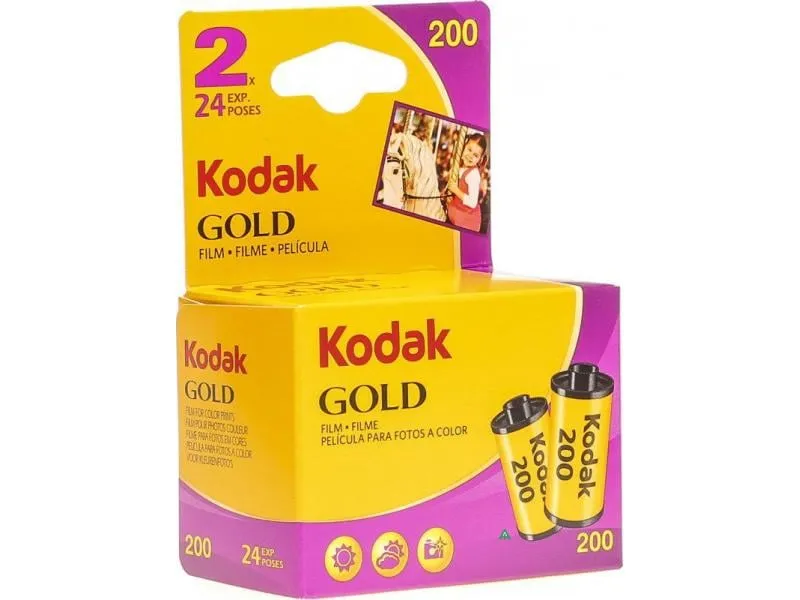 Kodak Analogfilm Gold 135/24 2er-Pack