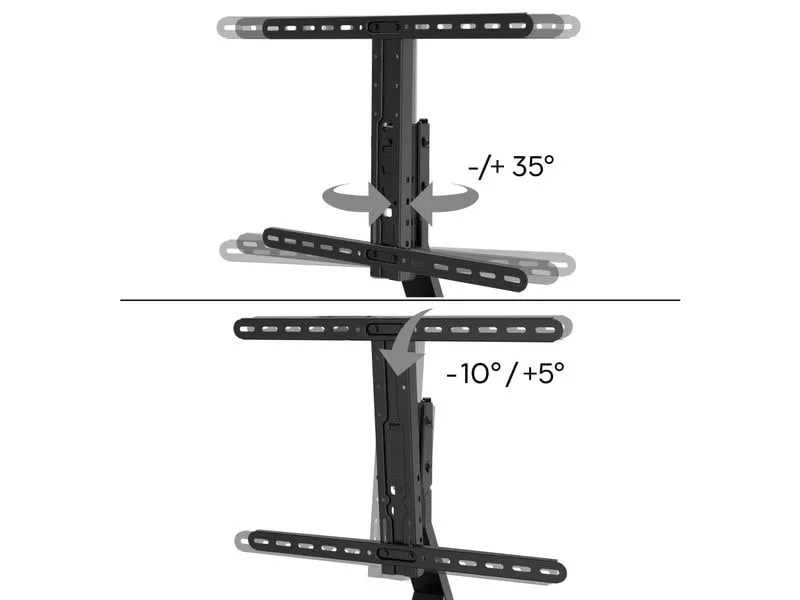 Hama Technics AG TV-Standfuss für 32-65 Zoll Schwarz Hama Technics AG TV-Standfuss für 32-65 Zoll Schwarz