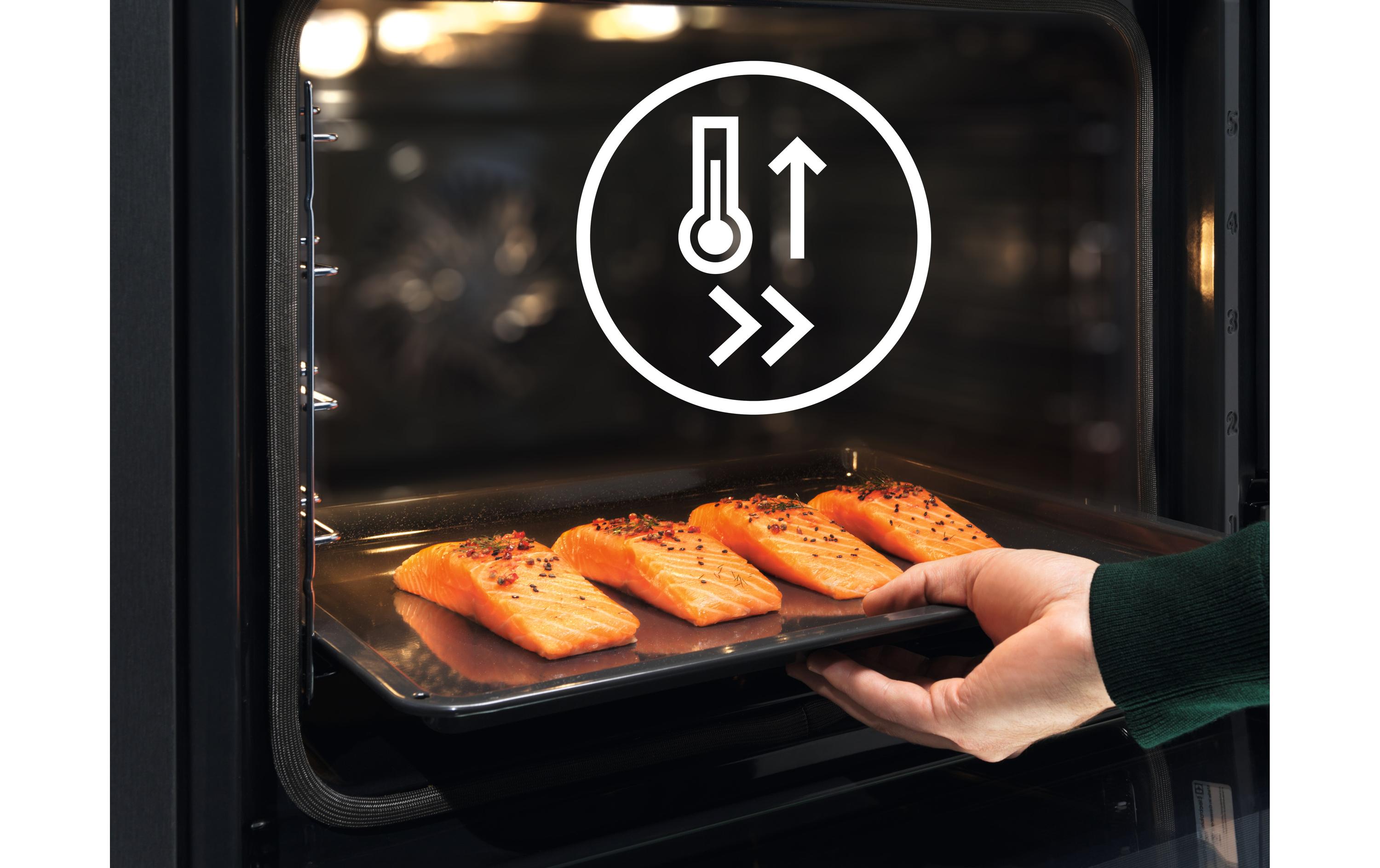 Electrolux Einbauherd EH6L40SW EU 60, Schwarz Electrolux Einbauherd EH6L40SW EU 60, Schwarz