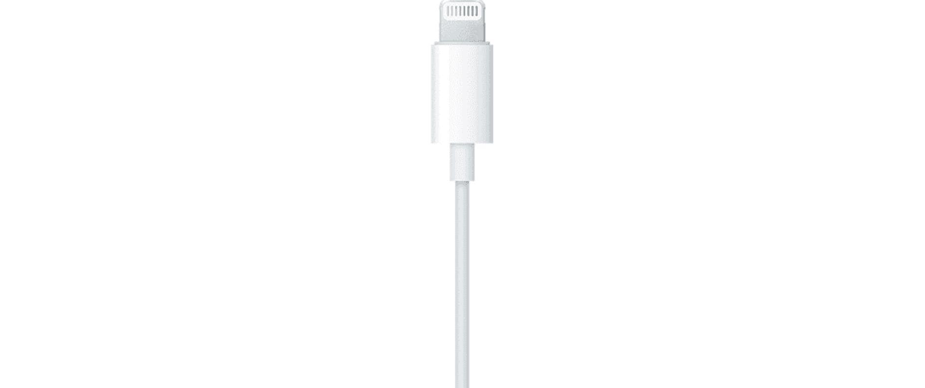 Apple In-Ear-Kopfhörer EarPods Lightning Connector Weiss