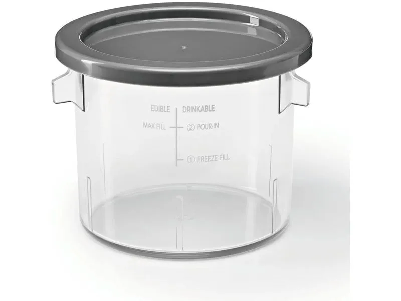 GOURMETmaxx Glacemaschine 0.86 l, Schwarz