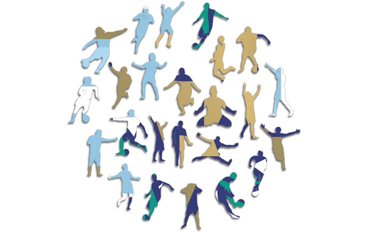 Iconic Puzzle Nationalmanschaft Argentinien- Logo