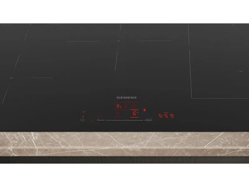 Siemens Induktionskochfeld iQ500 ED81AHWB1E Rahmenlos aufliegend Siemens Induktionskochfeld iQ500 ED81AHWB1E Rahmenlos aufliegend