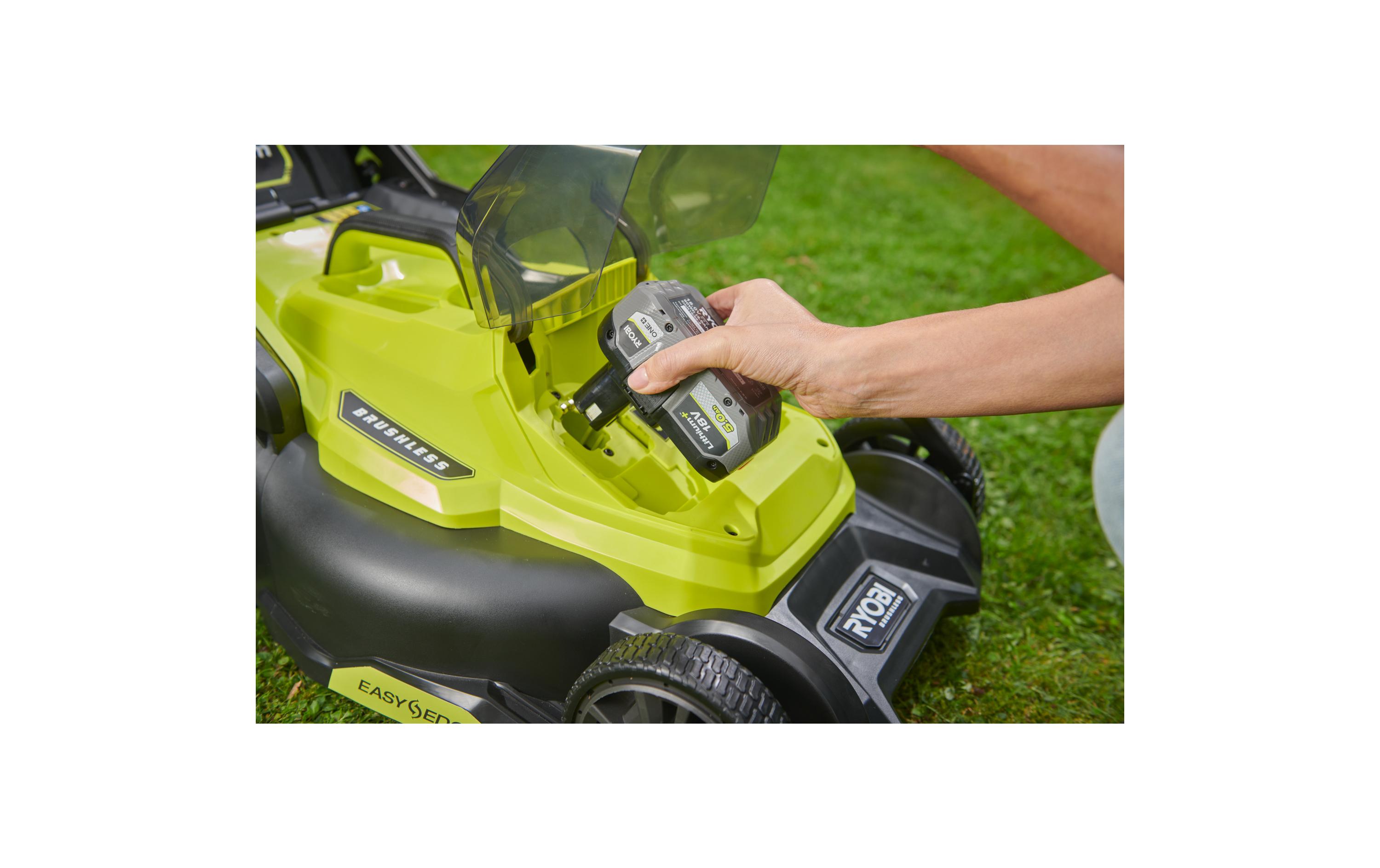 RYOBI Akku-Rasenmäher RY18 lmX40C-150