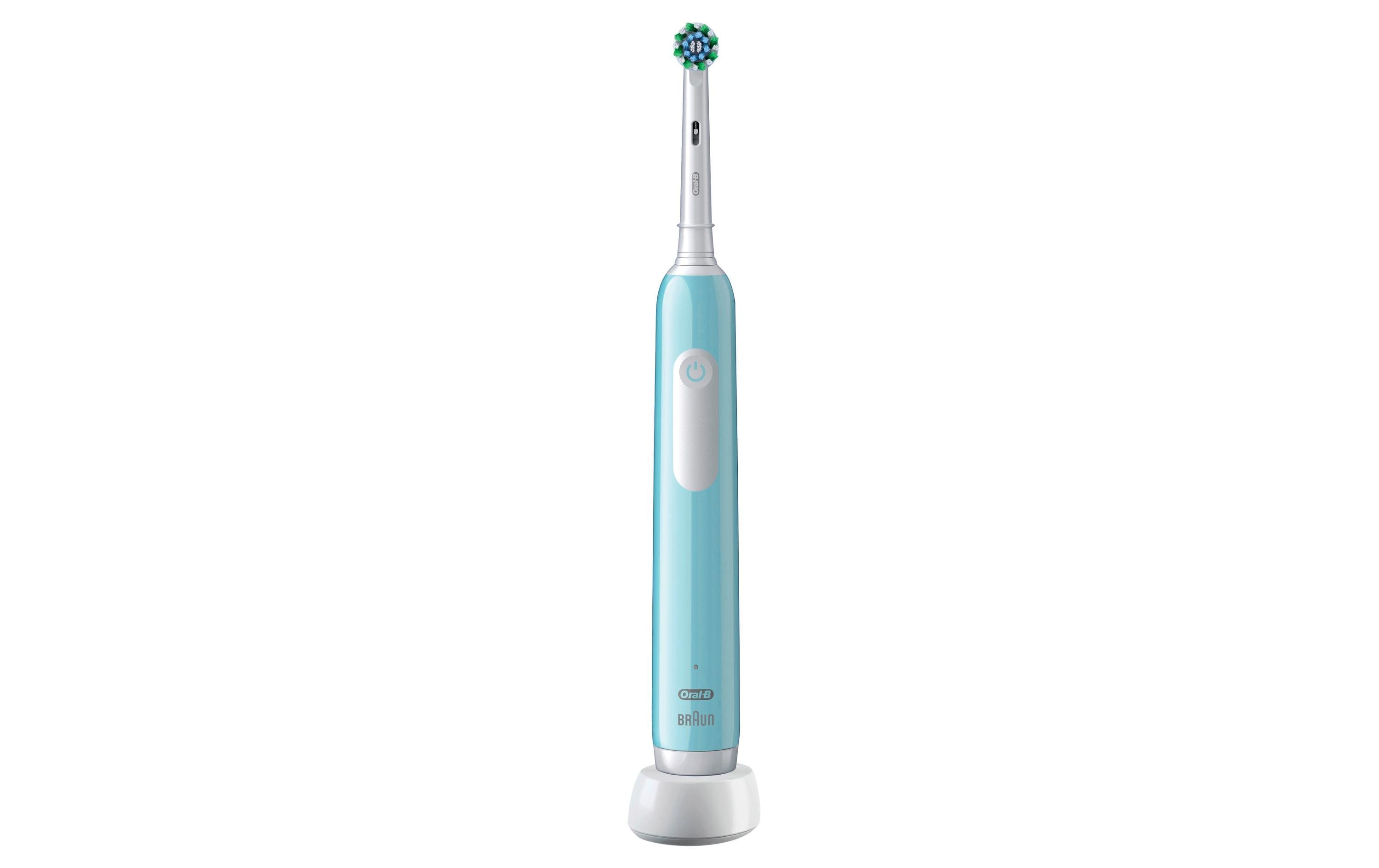 Oral-B Rotationszahnbürste Pro 1 Cross Action Caribbean Blue Oral-B Rotationszahnbürste Pro 1 Cross Action Caribbean Blue