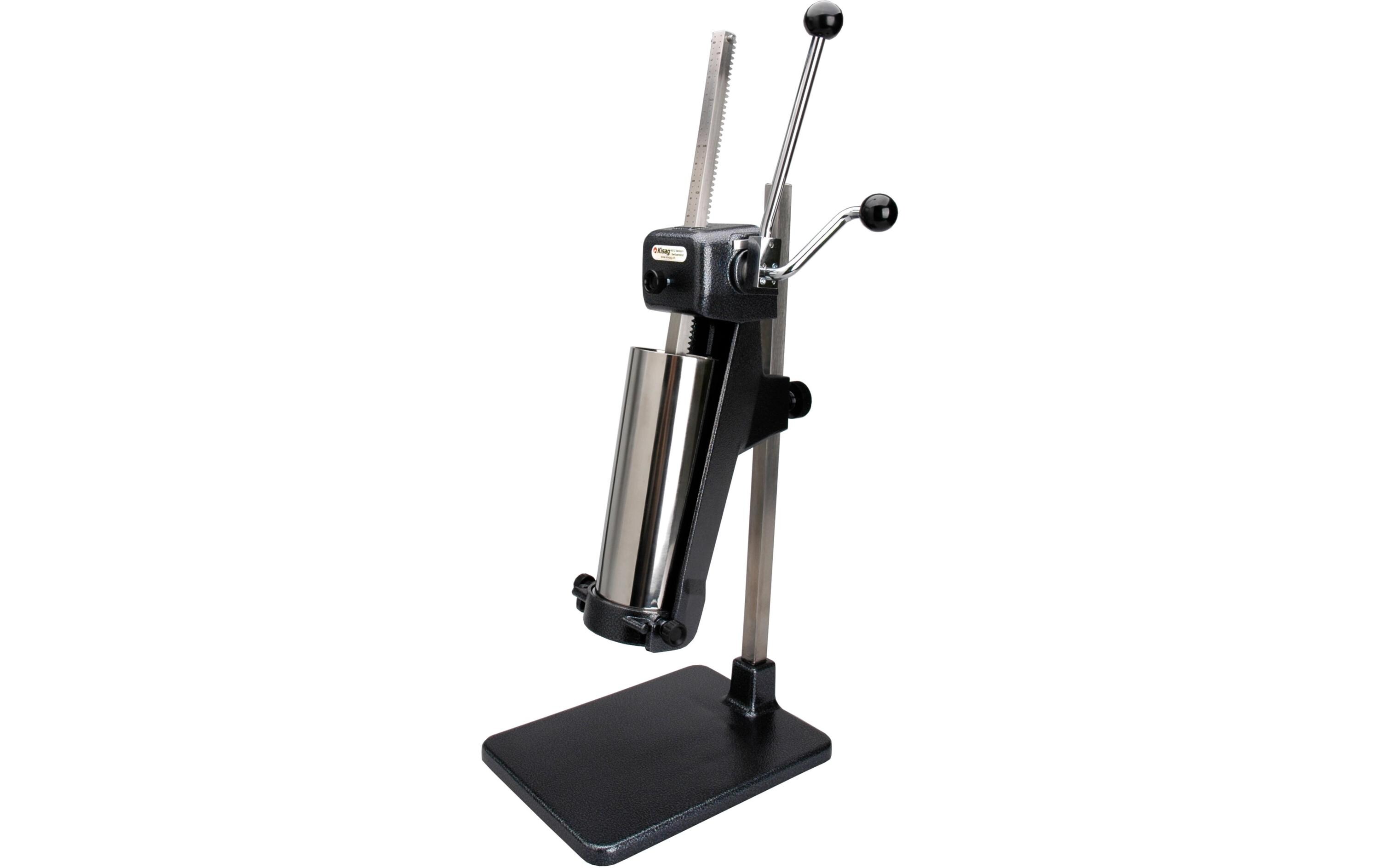 Kisag Vermicelles-Presse Schwarz/Silber