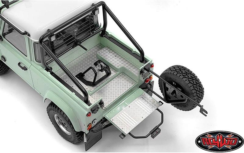 RC4WD Modellbau-Riffelblech Hintere Diamantplatten 2015 Land Rover