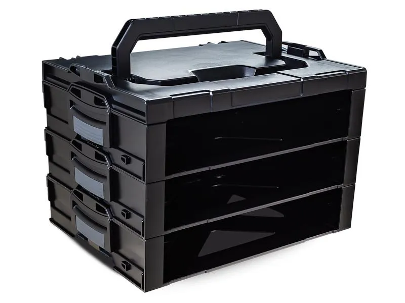 L-BOXX Schubladenmagazin i-BOXX Rack, 3er Block 3 Schubladen L-BOXX Schubladenmagazin i-BOXX Rack, 3er Block 3 Schubladen