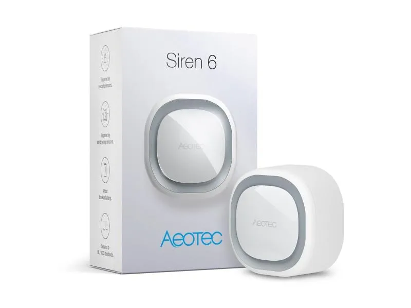 Aeotec Funk-Sirene Siren 6
