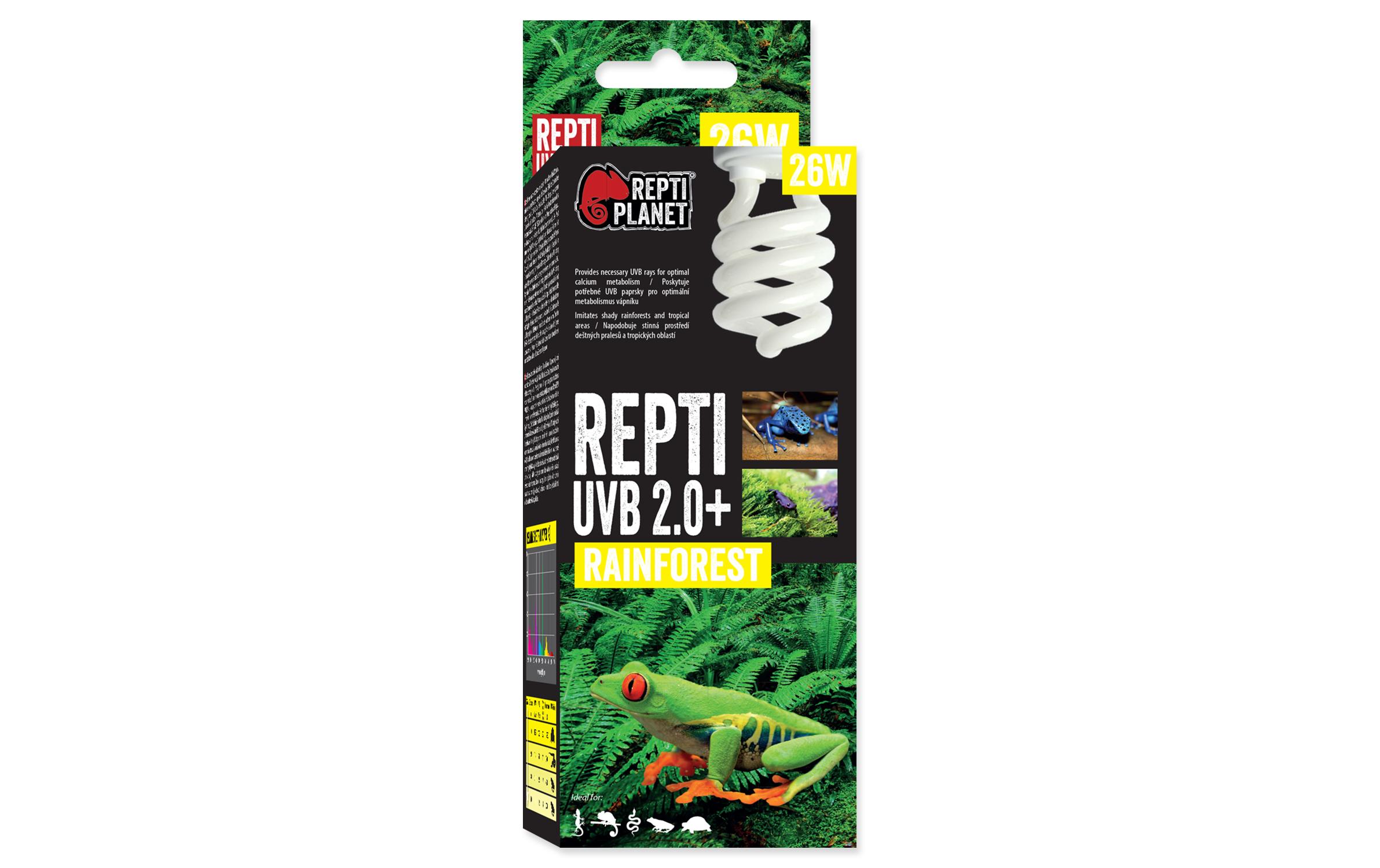Repti Planet Terrarienlampe Sparlampe 2.0 26 W Repti Planet Terrarienlampe Sparlampe 2.0 26 W