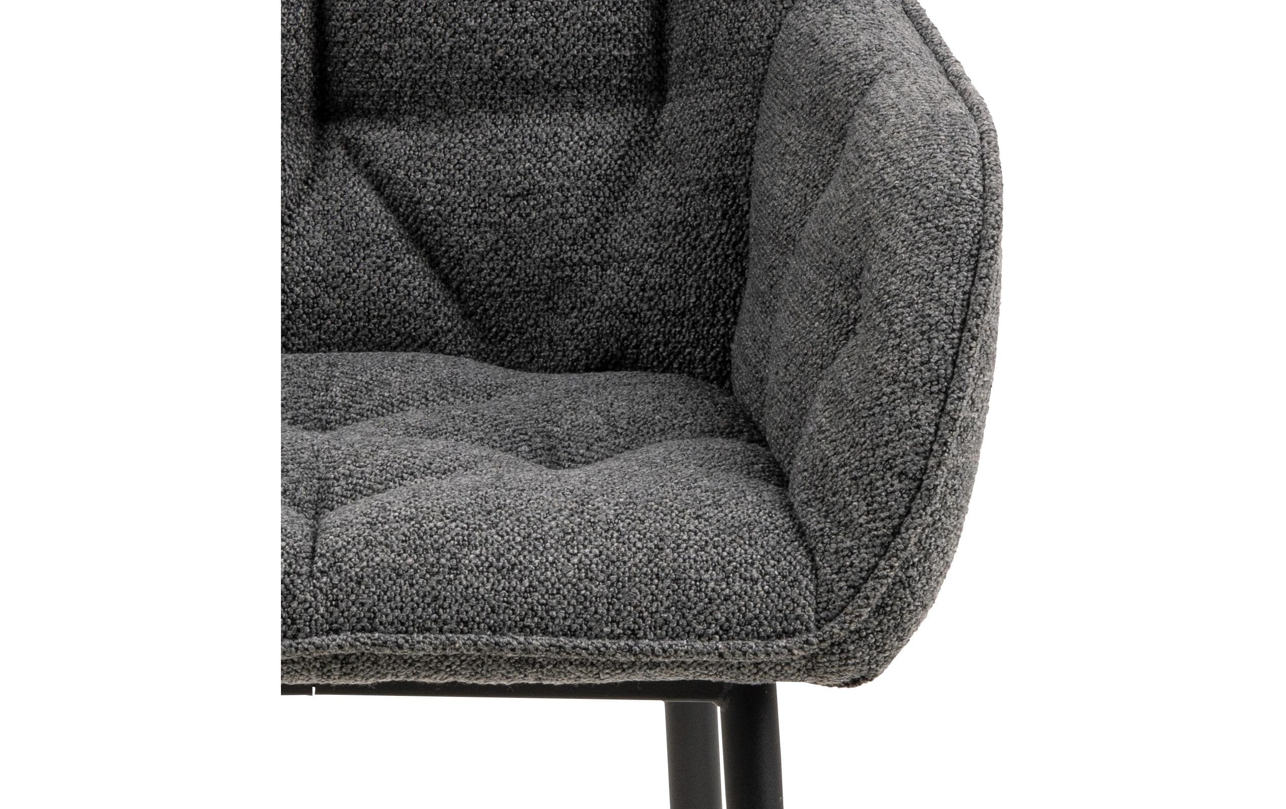 AC Design Stuhl Brooke Monza1, 2 Stück, Anthrazit