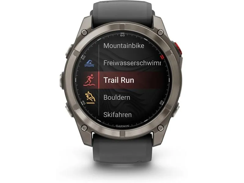 GARMIN GPS-Sportuhr fēnix 8 Pro – AMOLED Graphite/Schwarz GARMIN GPS-Sportuhr fēnix 8 Pro – AMOLED Graphite/Schwarz
