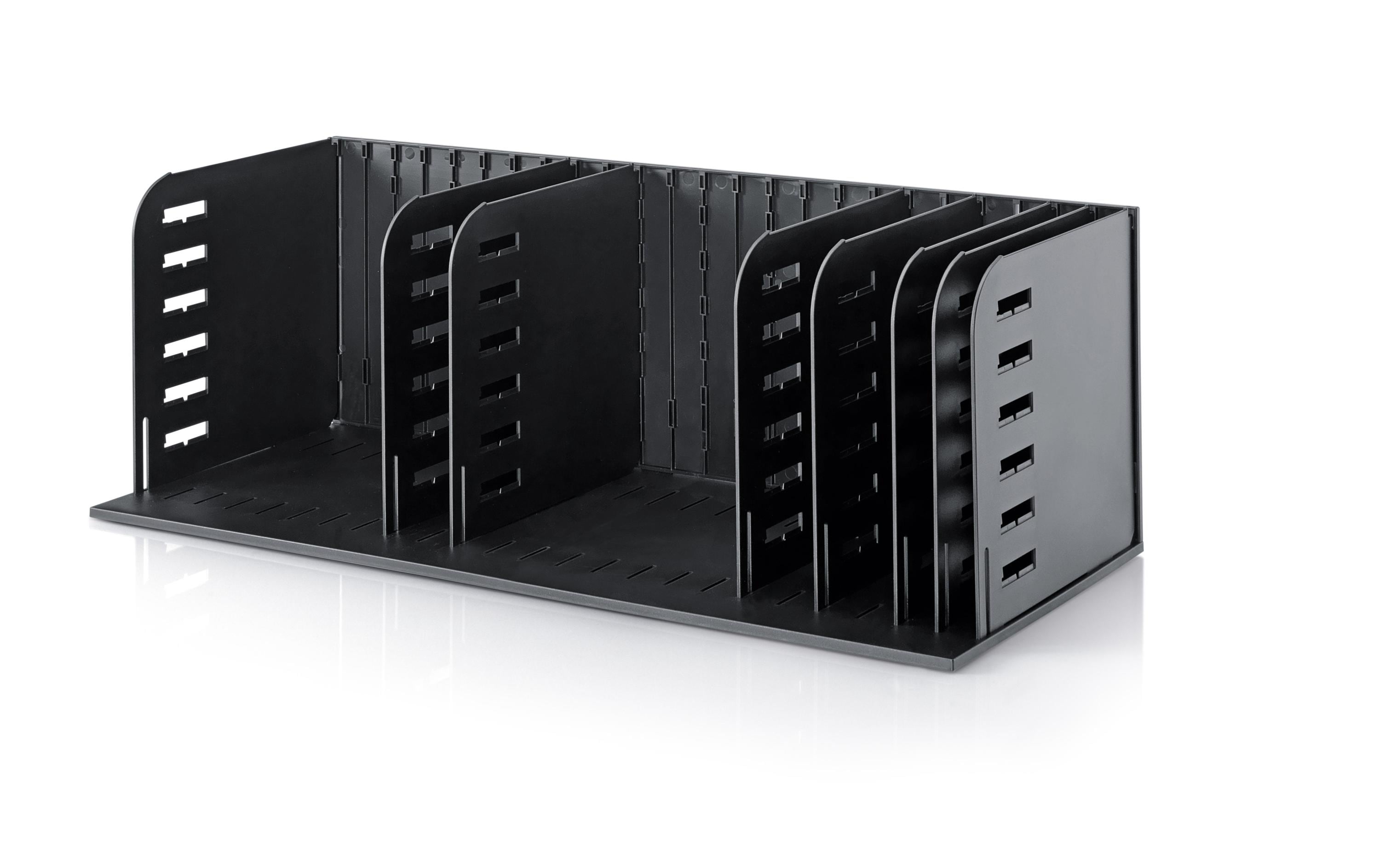 Styro Bücher-Trennwände styrorac 7 Abteile Styro Bücher-Trennwände styrorac 7 Abteile