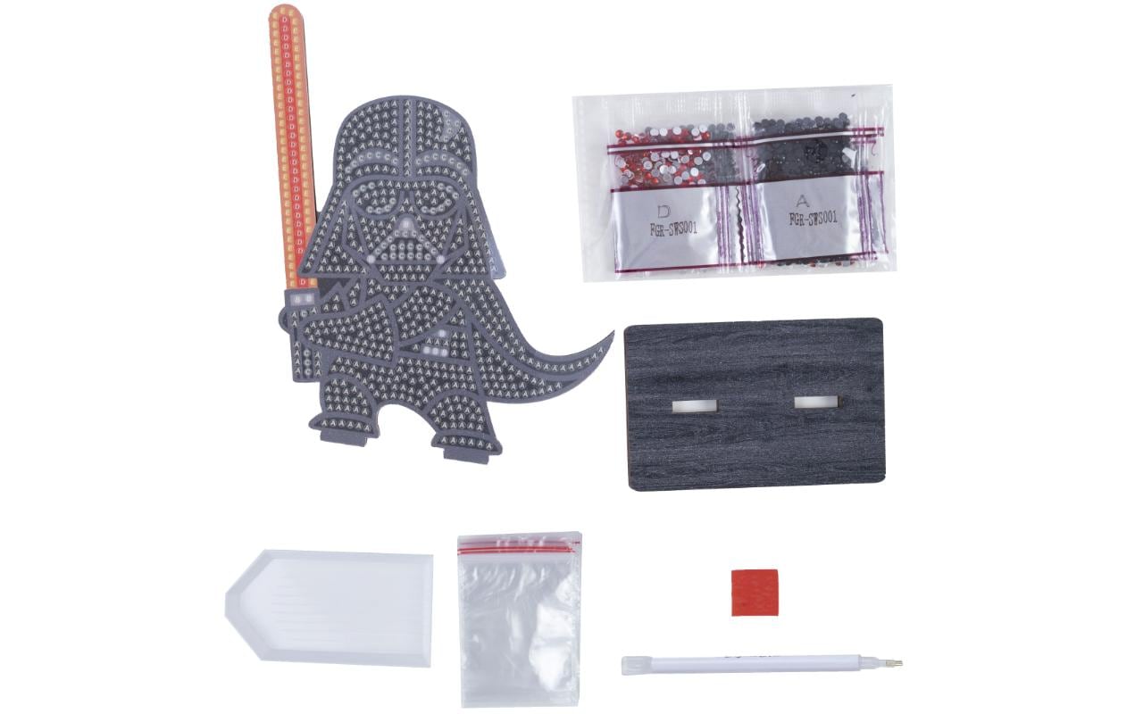 CRAFT Buddy Bastelset Crystal Art Buddies Darth Vader Figur