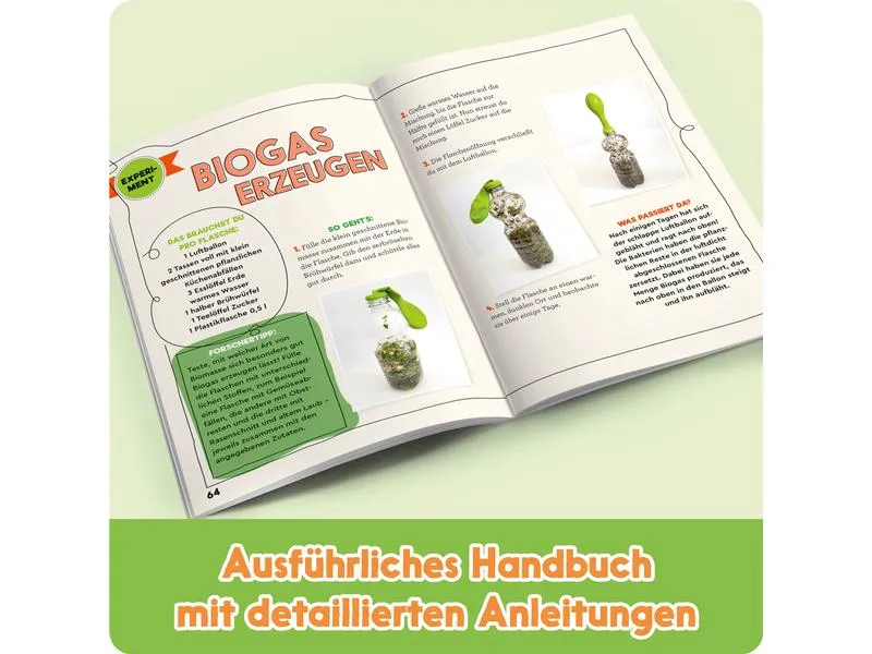 Franzis Experimentierkasten GEOLINO Erneuerbare Energien Deutsch