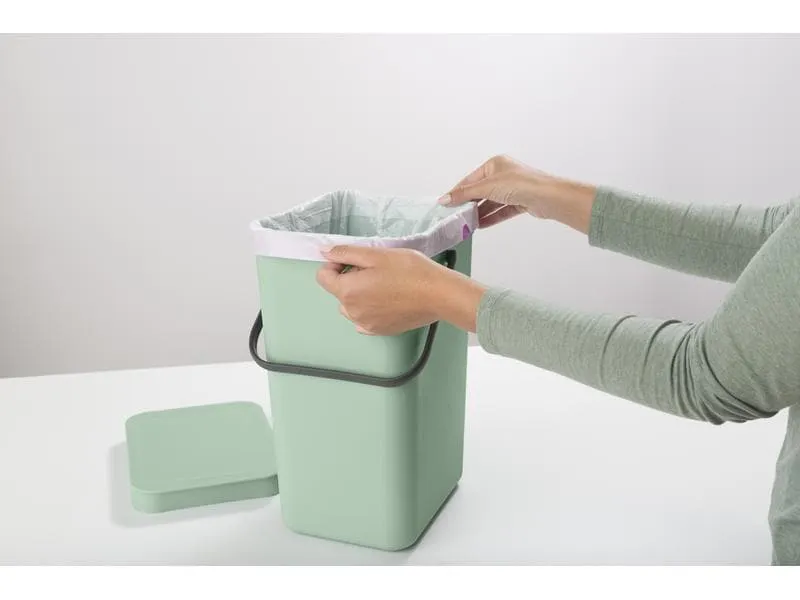 Brabantia Recyclingbehälter Sort & Go 12 l, Hellgrün Brabantia Recyclingbehälter Sort & Go 12 l, Hellgrün