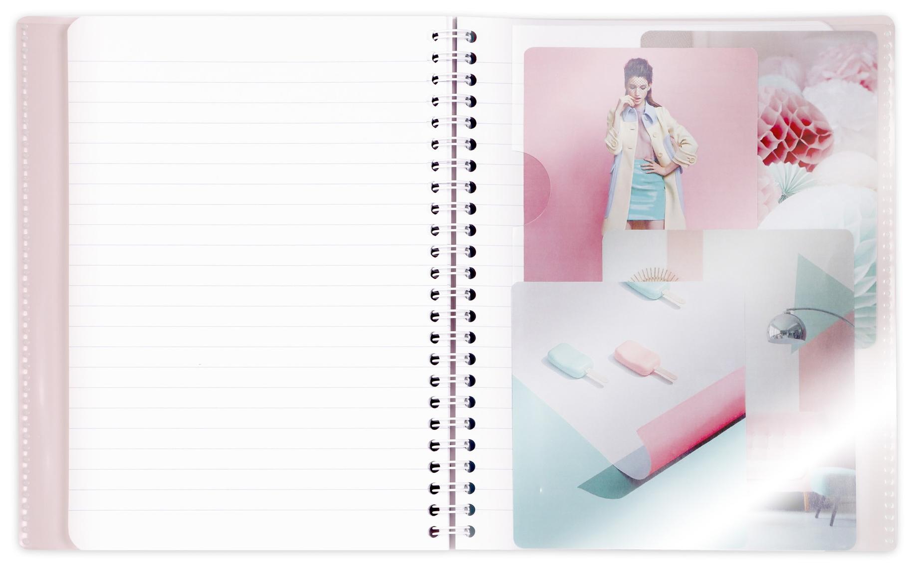 Clairefontaine Notizbuch Blush A5, liniert, Koralle