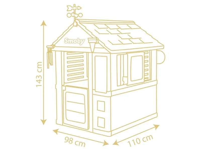 Smoby Spielhaus 4-Seasons Smoby Spielhaus 4-Seasons