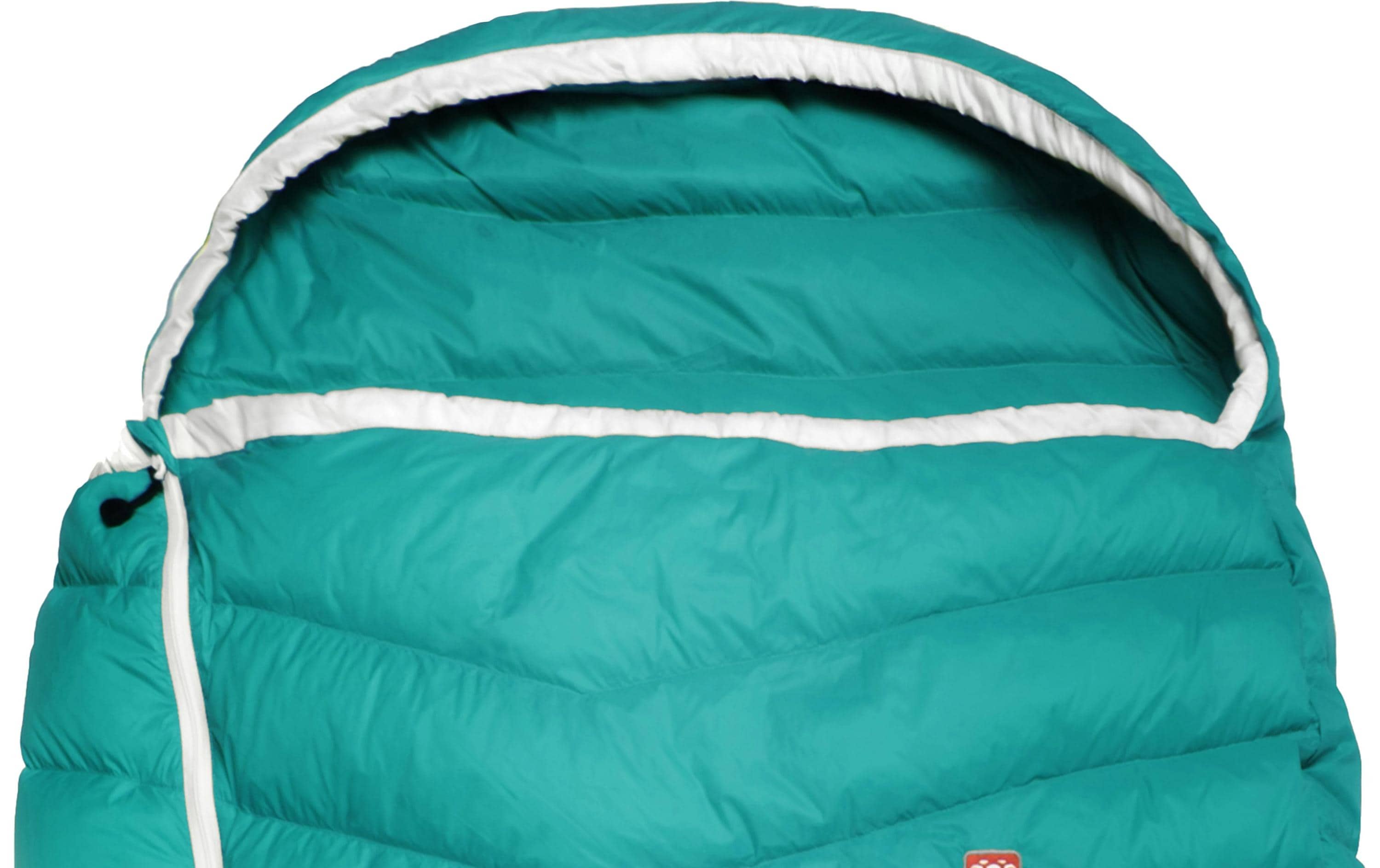 Grüezi Bag Schlafsack Biopod DownWool Extreme Light 175 Viridian Green