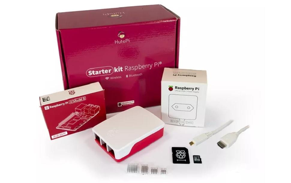 HutoPi Starter Kit Raspberry Pi 4 4 GB HutoPi Starter Kit Raspberry Pi 4 4 GB