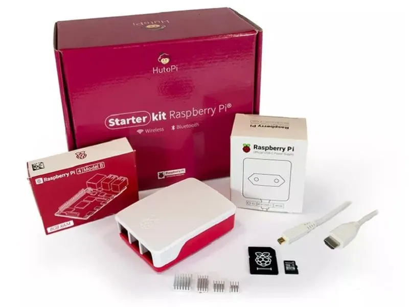 HutoPi Starter Kit Raspberry Pi 4 8 GB HutoPi Starter Kit Raspberry Pi 4 8 GB