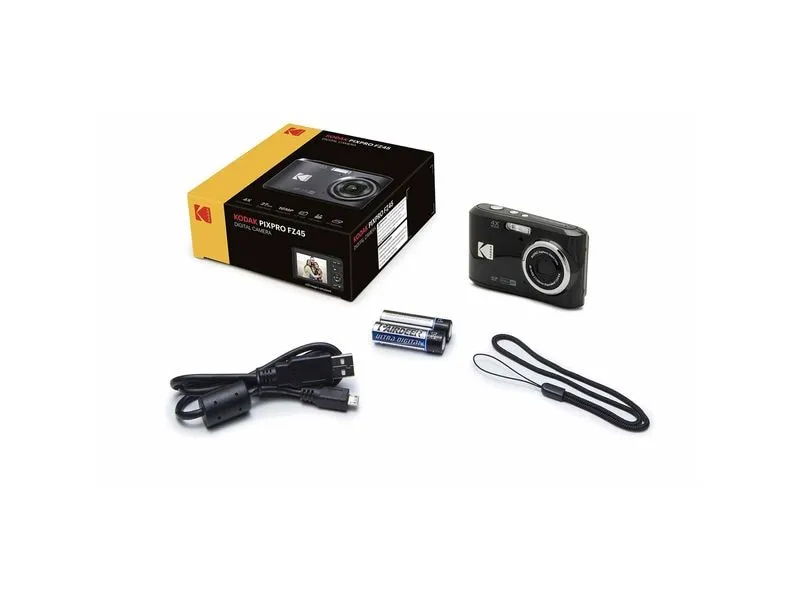 Kodak Fotokamera Pixpro FZ45, schwarz