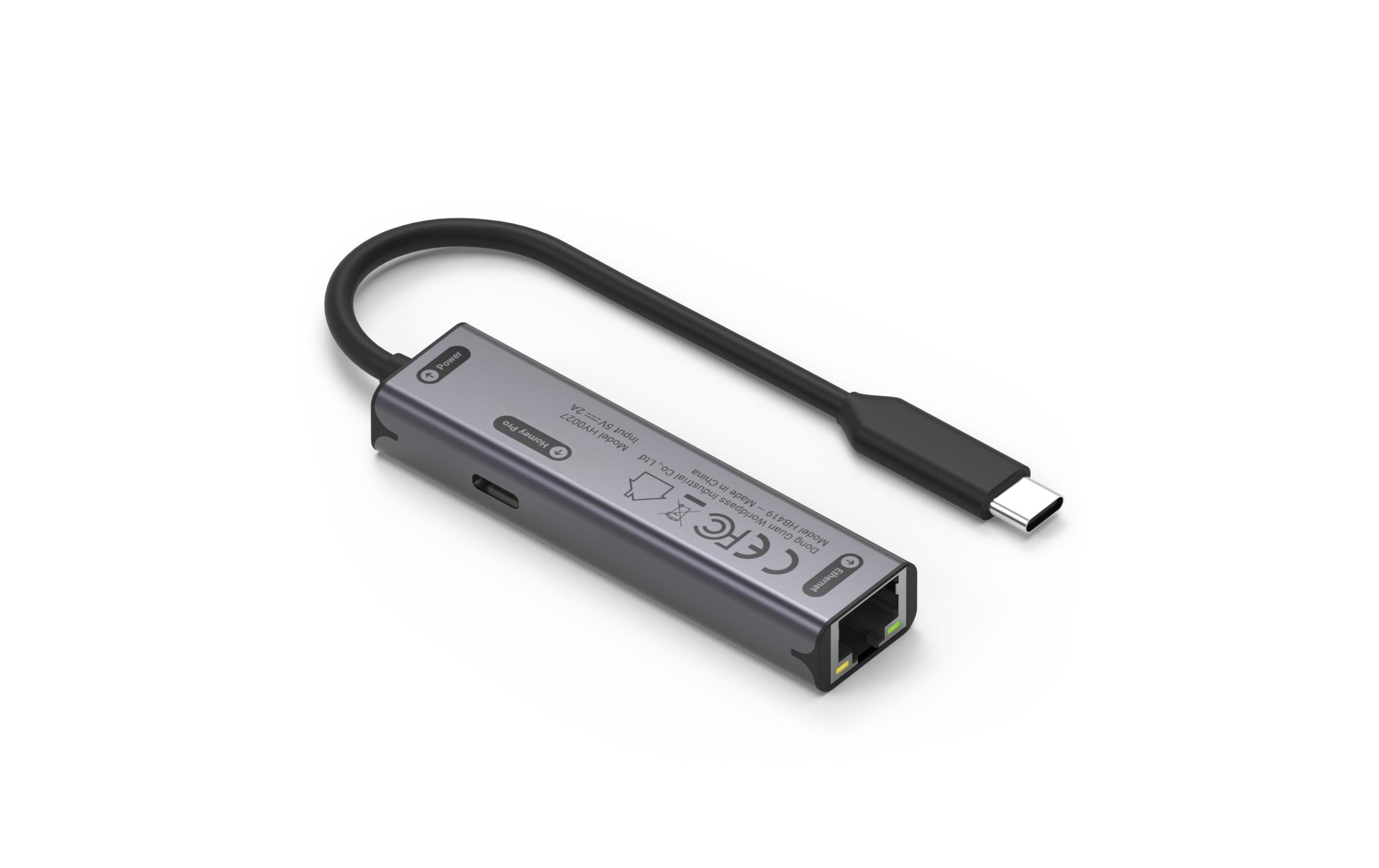 Athom Smart Home Homey Pro Ethernet Adapter USB-C zu RJ45 Athom Smart Home Homey Pro Ethernet Adapter USB-C zu RJ45