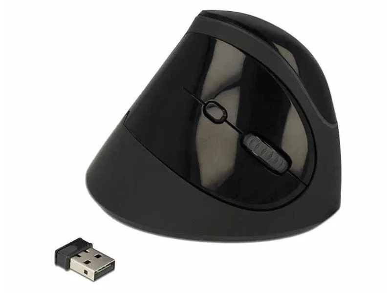 Delock Ergonomische Maus 12599 USB kabellos Delock Ergonomische Maus 12599 USB kabellos