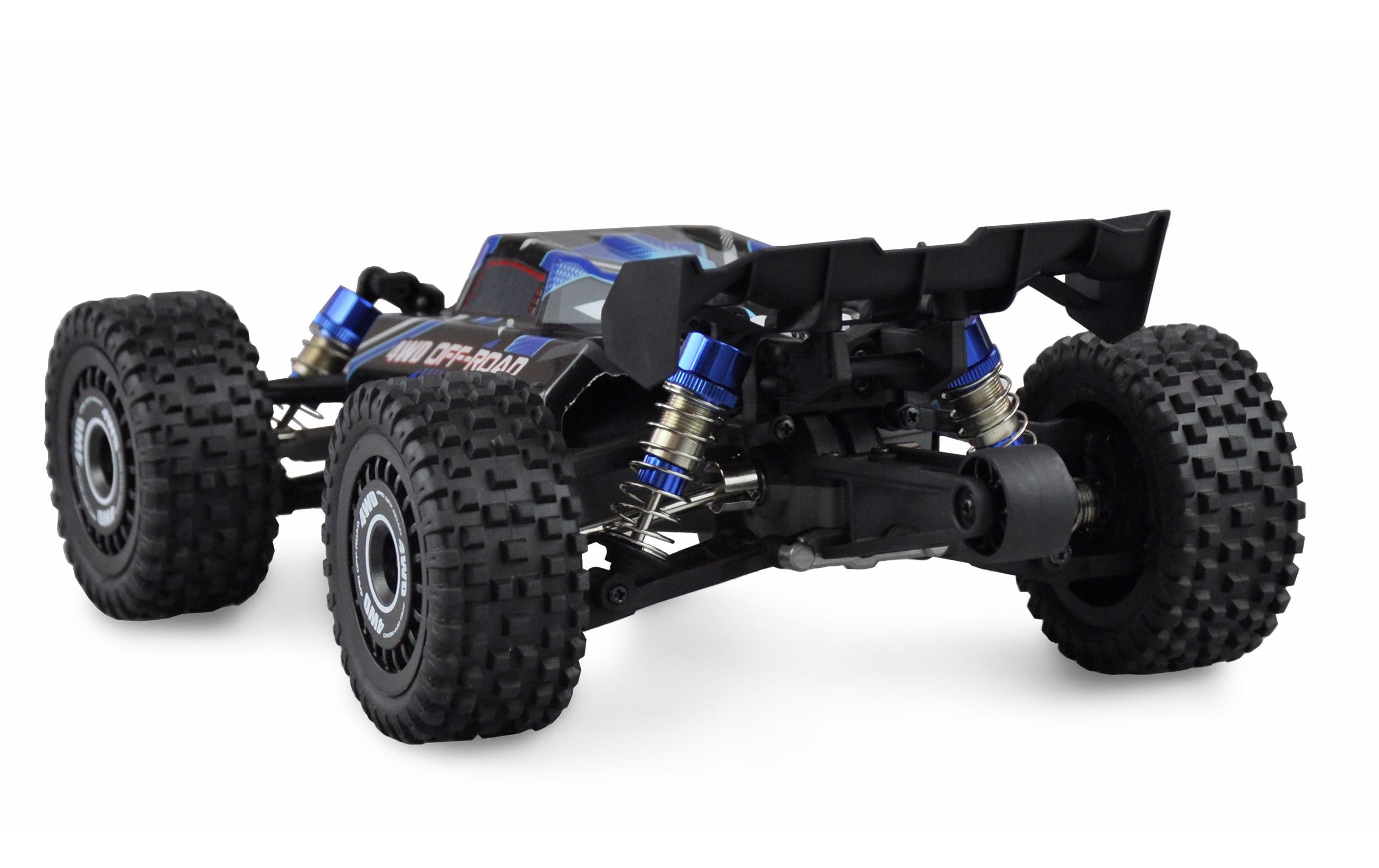 Amewi Buggy Hyper GO Brushless 4WD, Blau, 1:16, RTR