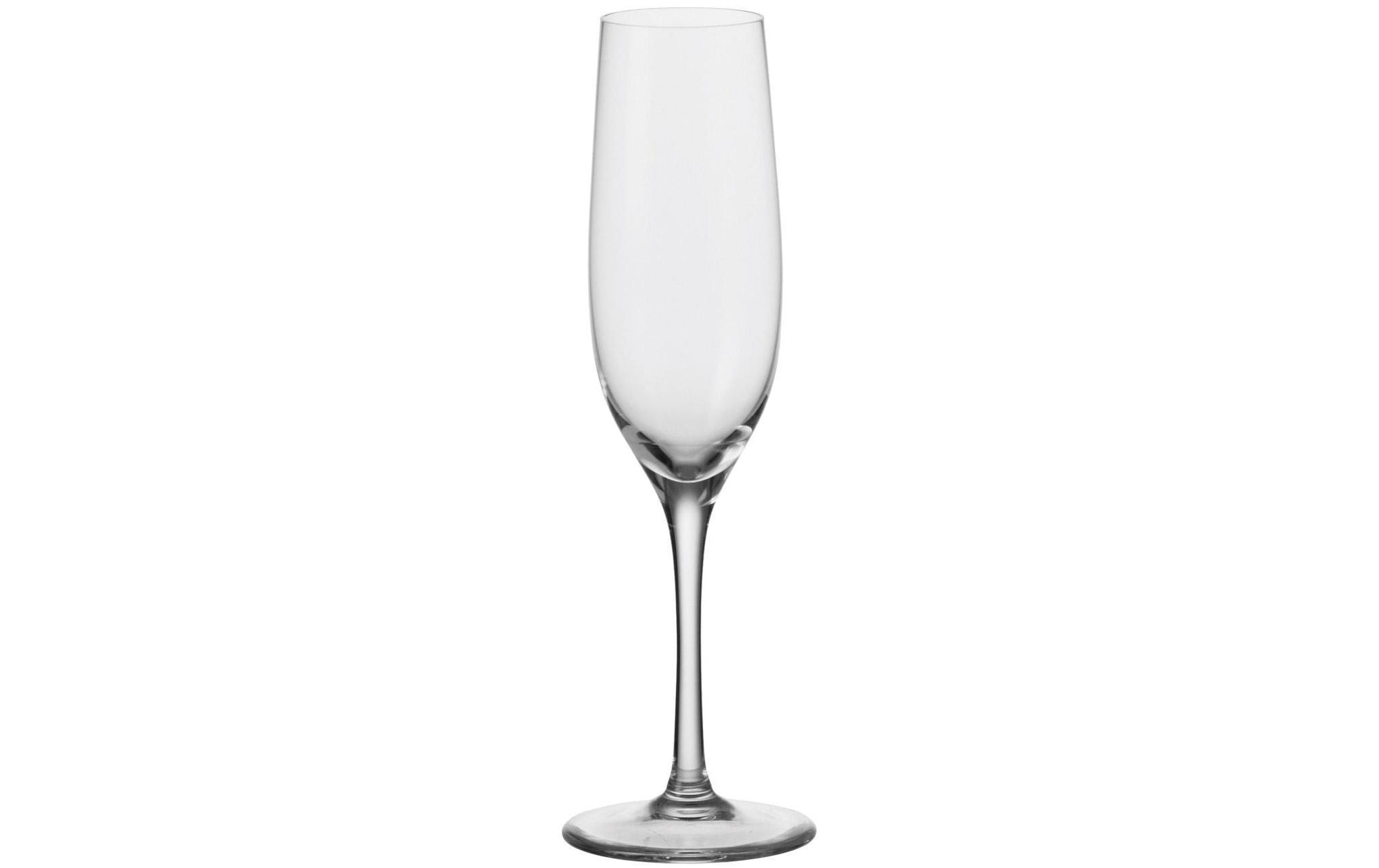 Leonardo Sektglas Ciao 190 ml, 6 Stück, Transparent 