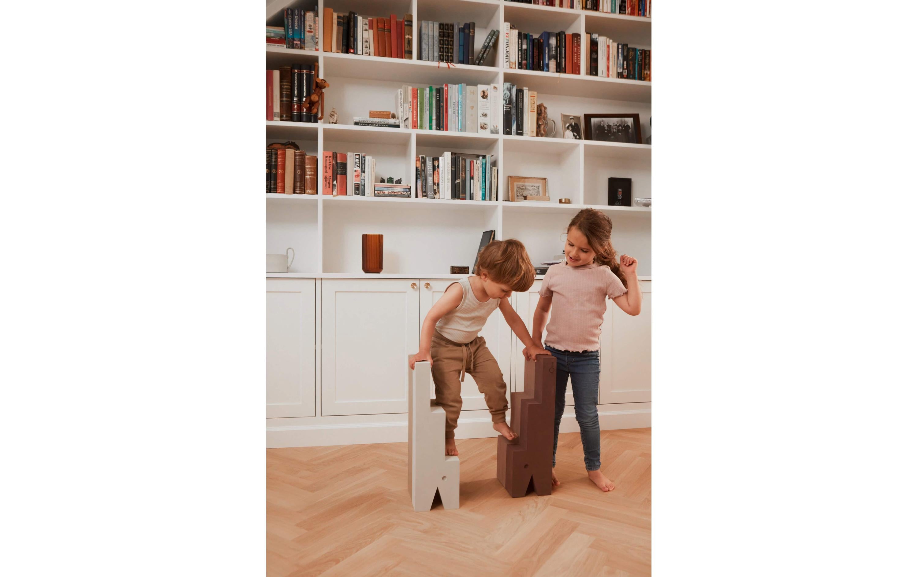 bObles Beschäftigungsspielzeug Krokodil M Vintage Rose