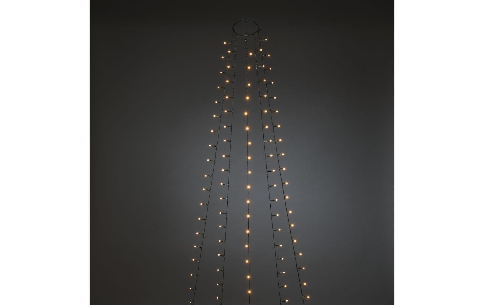 Konstsmide LED-Baummantel frosted, 2.4 Meter, 200 LED