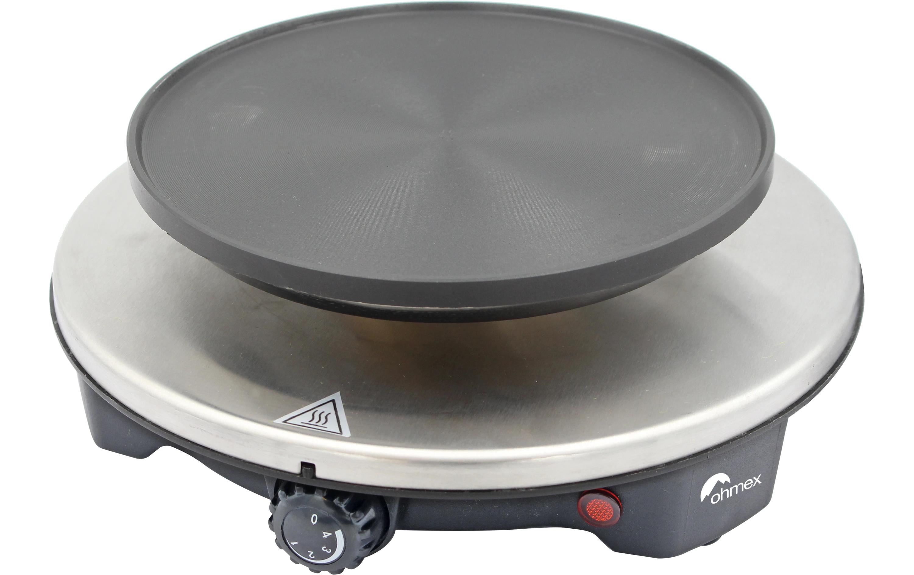 OHMEX Fondue Set OHM-FND-1507 8 Teile, Schwarz