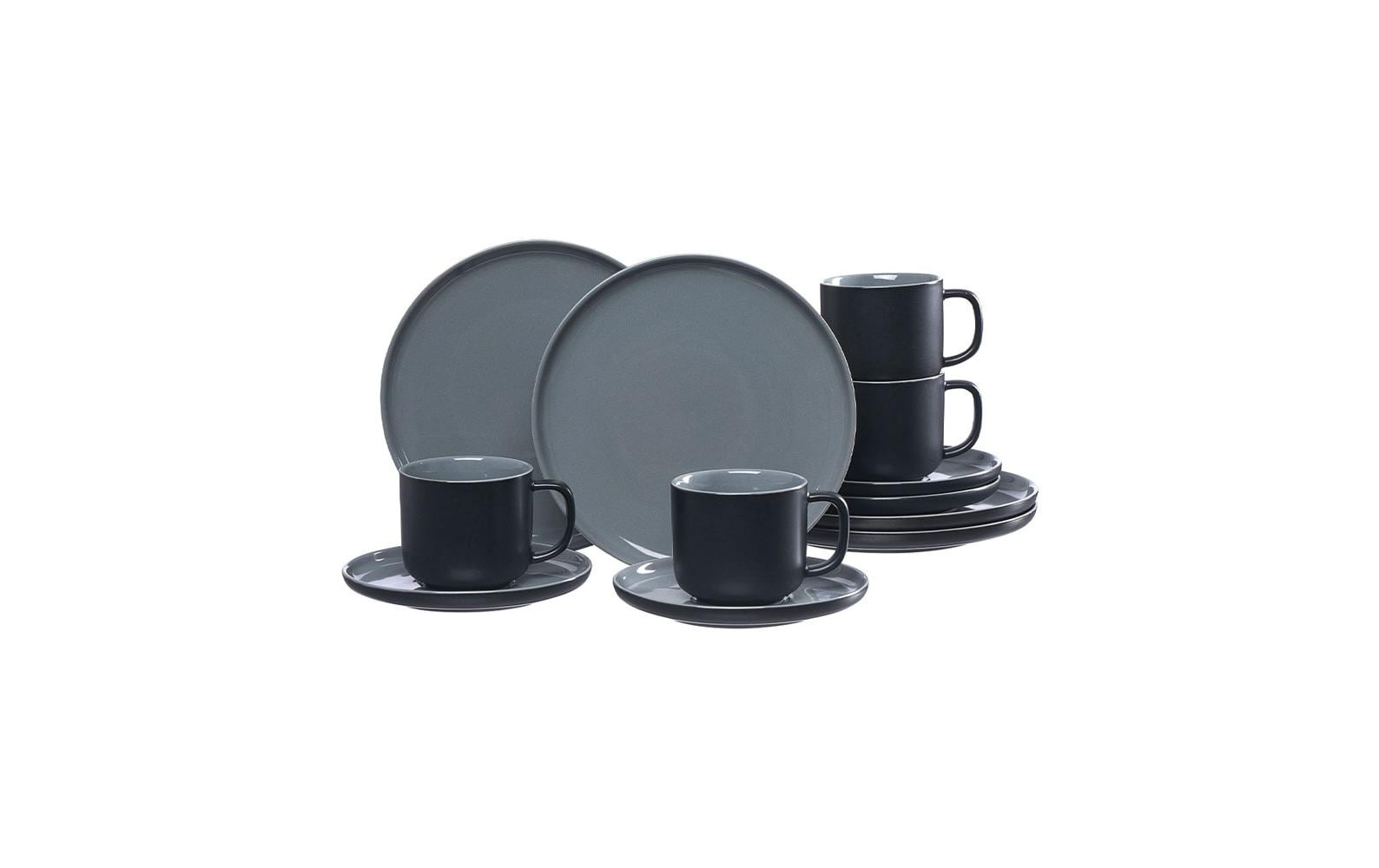 Ritzenhoff & Breker Kaffee-Service Jasper 12-teilig, Schwarz Ritzenhoff & Breker Kaffee-Service Jasper 12-teilig, Schwarz