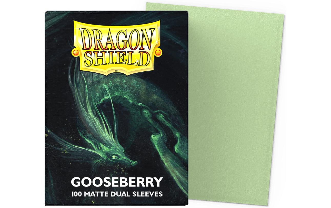 Dragon Shield Kartenhülle Dual Matte Gooseberry, 63 x 88 mm
