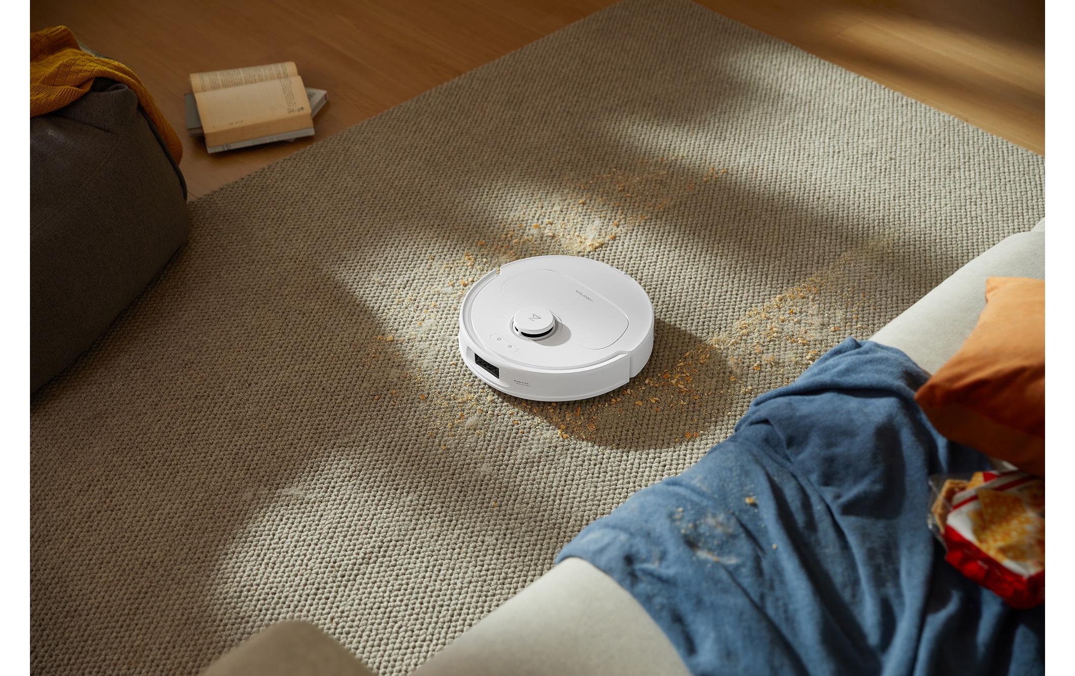 Roborock Saug- und Wischroboter Qrevo Plus Weiss